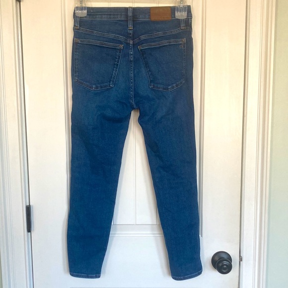 Madewell 10" High-Rise Skinny Jeans Sz 27P - Picture 5 of 9